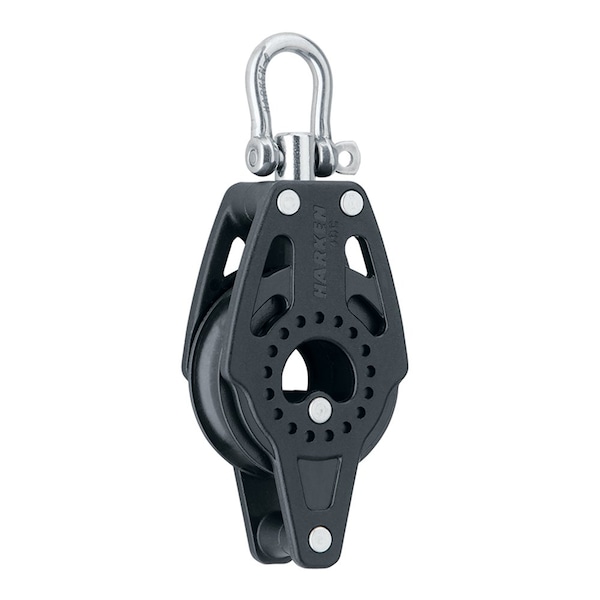 Harken 40mm Carbo Block Single w/Swivel & Bracket 2637 - main